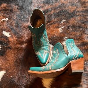 Ariat Turquoise Dixon Booties 8B